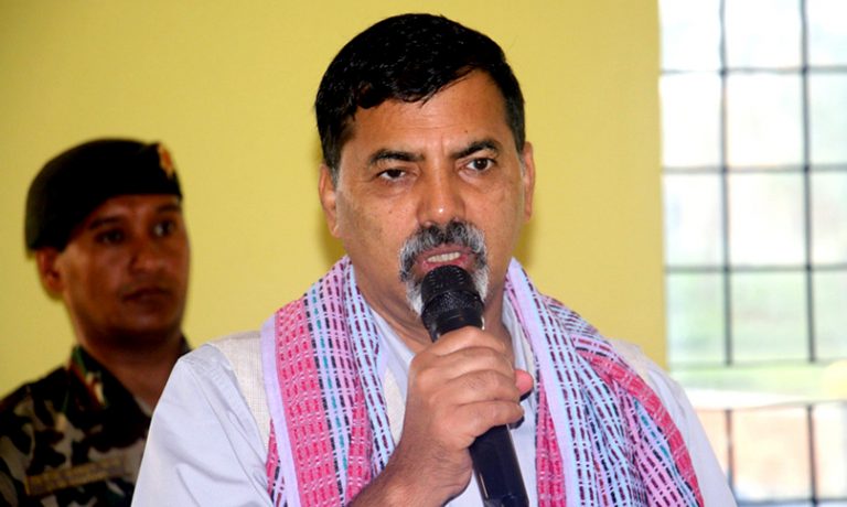 विप्लवलाई चुनाव बिथोल्न नैतिकताले दिँदैनः गृहमन्त्री शर्मा