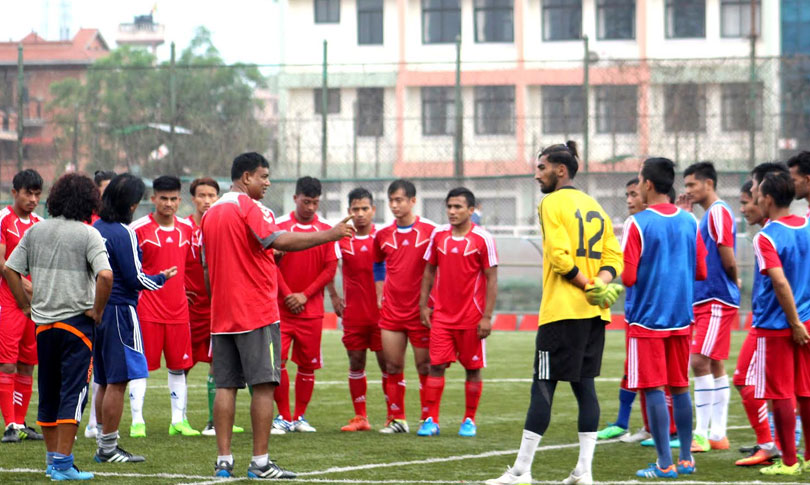 बंगलादेशबिरुद्धको मैत्रीपूर्ण फुटबलका लागि नेपाली युवा टोलीको घोषणा