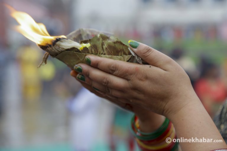 साउने सङ्क्रान्ति मनाइँदै