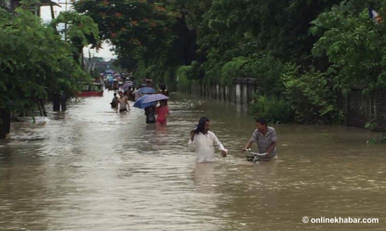 बाढीबाट अर्बौंको क्षति, मृतकको संख्या ९१