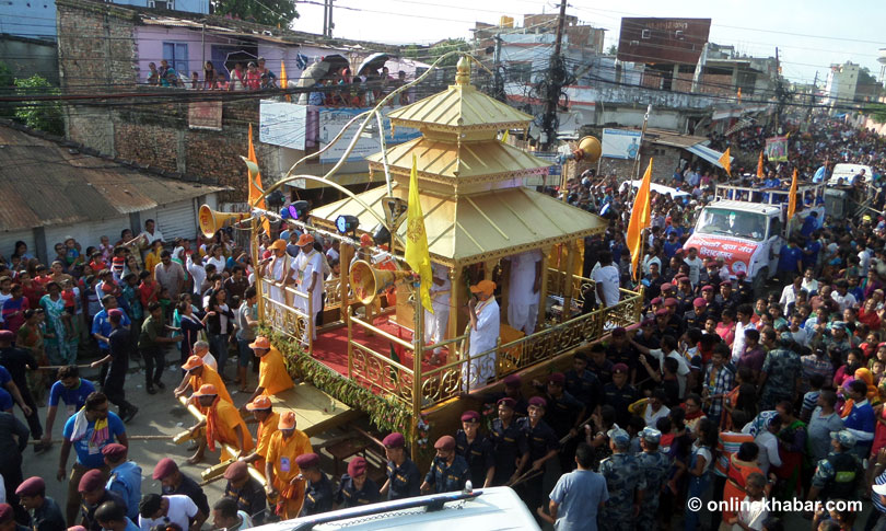 विराटनगरको रथयात्रा आज, पाँच लाख सहभागी हुने अनुमान