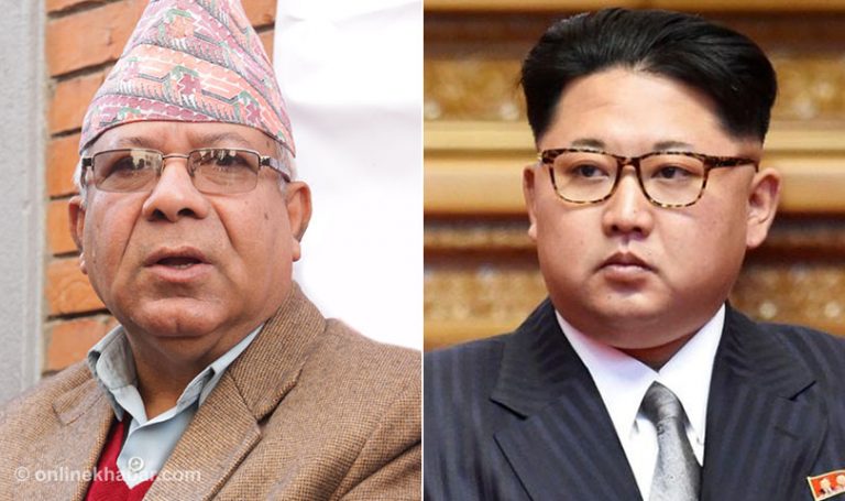 एमाले कोरिया प्रायद्वीपमा शान्ति स्थापनाको पक्षमा छः माधव नेपाल