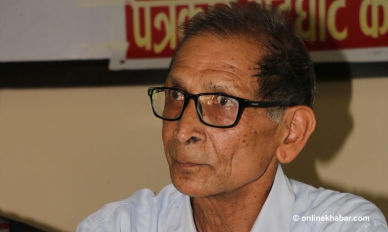 राजावादीहरूले मैले जीवनभर गरेको संघर्षमाथि आक्रमण गरे : मोहन वैद्य