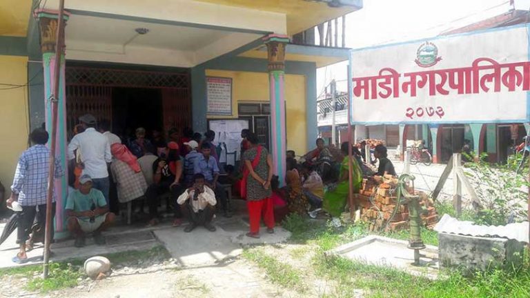 माडी नगरपालिकाको लेखा परीक्षण गर्न आनाकानी