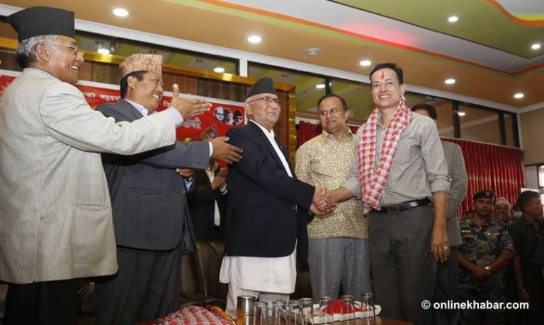 एमाले प्रवेश गरे नवराज सिलवाल