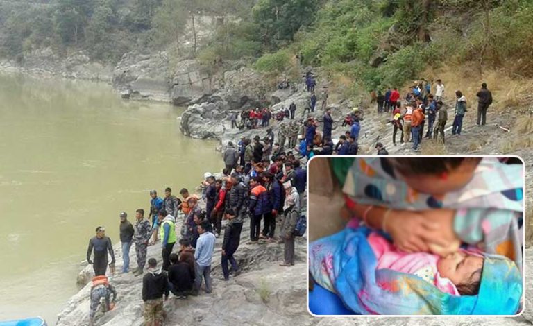 अामा त्रिशुलीमा हराइन्, ७ महिने छोरा बगरमा भेटिए