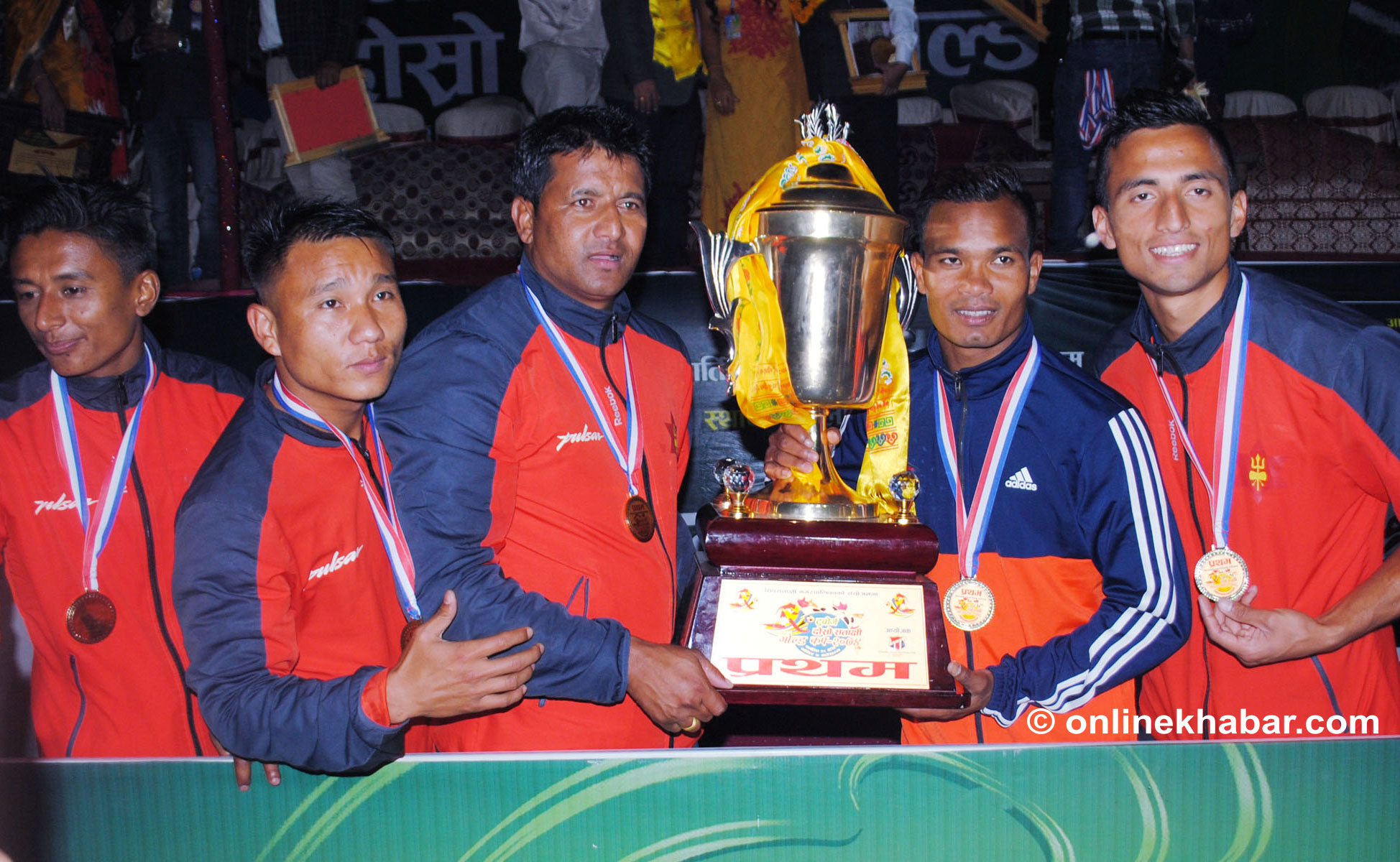 मनाङलाई हराउँदै आर्मीले जित्यो सताक्षी गोल्डकप