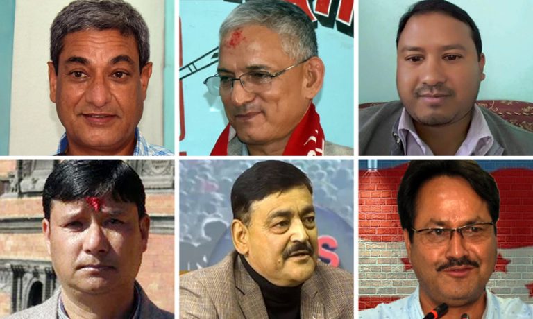 प्रदेश ७ का मन्त्री र पूर्वमन्त्री जो चुनावमा असफल भए