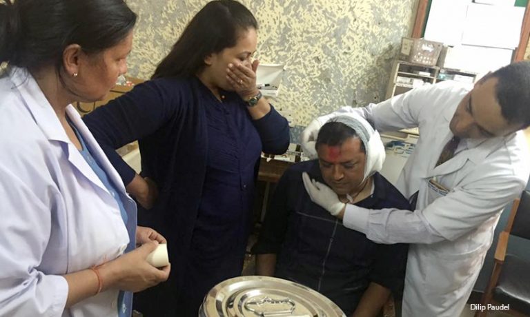 गगनलाई लक्षित गरी ‘रिमोट कन्ट्रोल’ बाट बम विष्फोट गराइएको आशंका