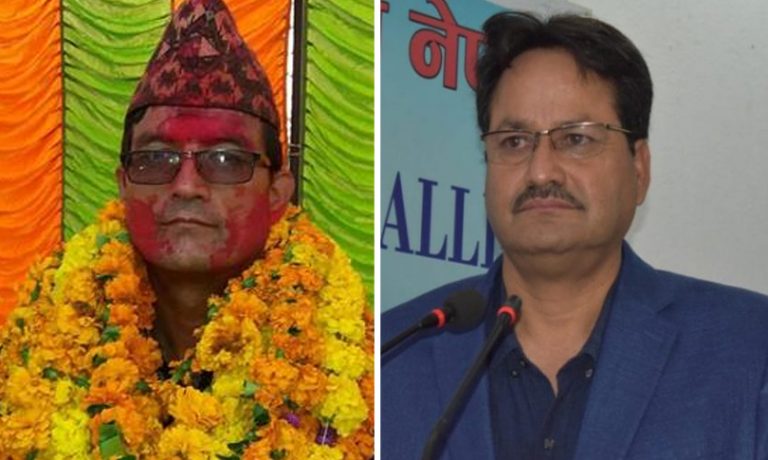 कांग्रेस नेता एनपी साउद पराजित, एमालेका नरबहादुरले बाजी मारे