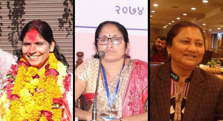 स्याङ्जाको संयोगः सांसद, जिल्ला प्रमुख र मेयर तीनै पदमा महिला