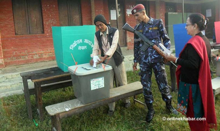 पर्सामा शान्तिपूर्ण मतदान, २० प्रतिशत भोट खस्यो