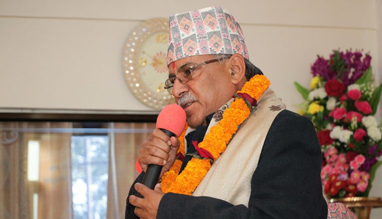 प्रचण्डले भने- मेरो बाँकी जीवन शान्ति र राष्ट्रिय एकताको निम्ति