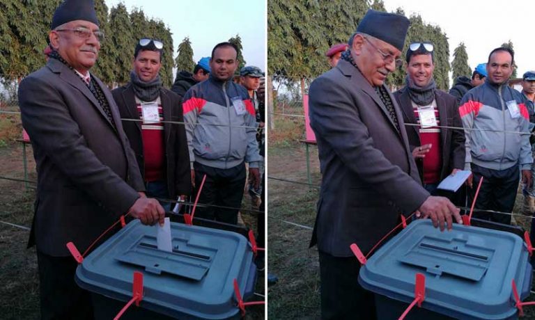 भोट हालेपछि प्रचण्डले भने- समृद्धिको यात्रा सुरु भयो