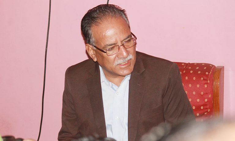 एमाले-माओवादी मिल्दा जनयुद्धभन्दा ठूलो तरंग आयोः प्रचण्ड