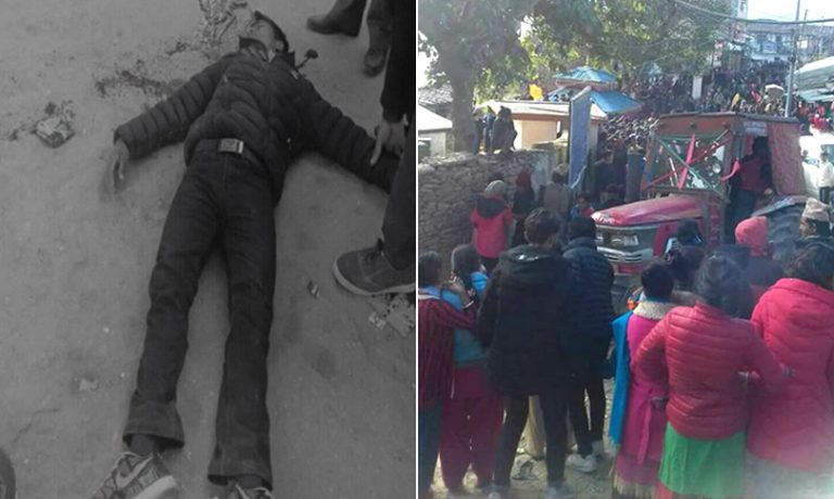 प्रहरी हाकिम भन्छन्– म्यादीलाई माला लगाइएको हो, गोली हानेको छैन