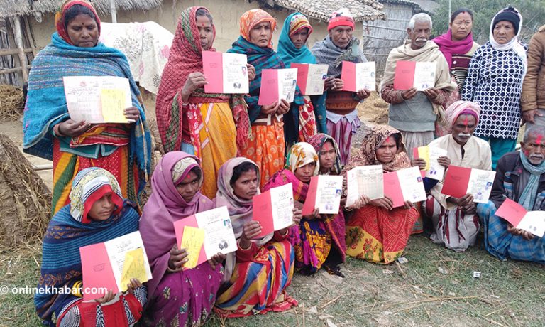 ११० स्थानीय तहका २५ हजार भूमिहीनलाई लालपुर्जा दिने