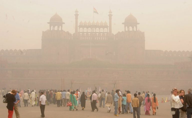 नयाँ दिल्ली भारतको सबैभन्दा प्रदूषित सहर