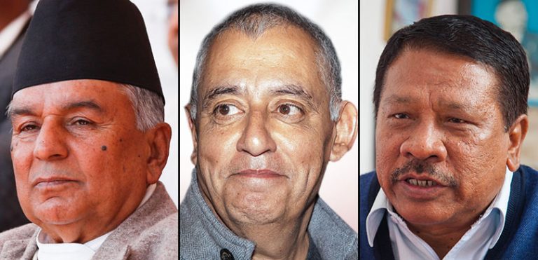 रामचन्द्र पौडेल पक्षका नेताहरुको बैठक जारी