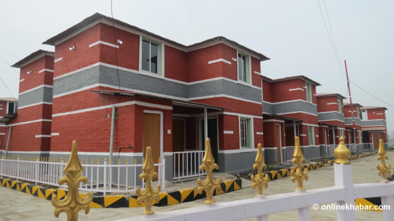 धुर्मुस सुन्तलीले बुझाए बाढी पीडितलाई ४७ नयाँ घर (फोटो फिचर)