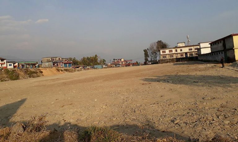 ढिकुरपोखरीमा सेमी हाइअल्टिच्यूड फुटबल मैदान बन्दै