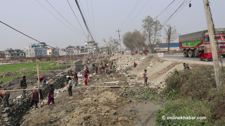 इटहरी-धरान सडक ६ लेनको बन्दै, बीचमा ३ मिटरको बगैंचा