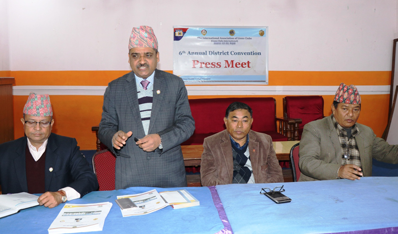 लायन्स क्लब डिष्ट्रिक ३२५ बी २ को महाधिवेशन नेपालगञ्जमा हुने