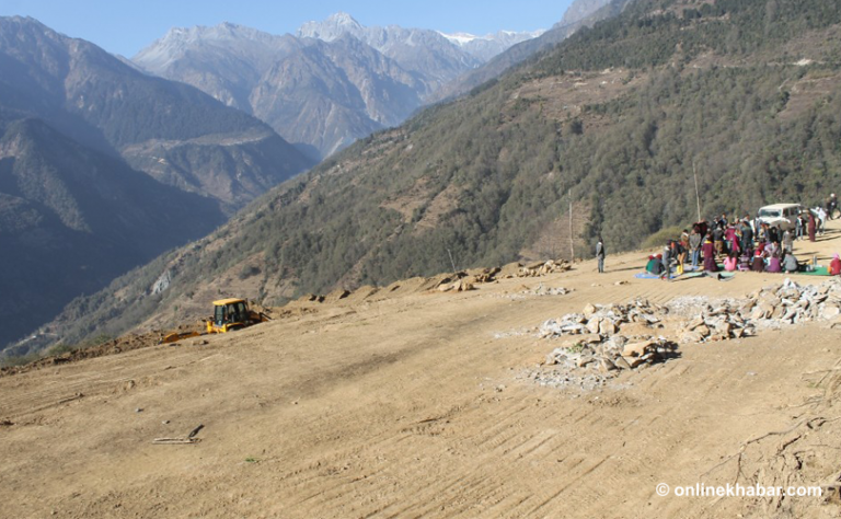 हेलम्बुको तेम्बाथाङमा बन्ने भयो ५३ घरको एकीकृत बस्ती