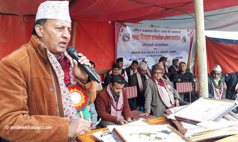 रामेछापमा जनप्रतिनिधिकै घरमा छैन चर्पी, खुला दिसामुक्त घोषणा अन्योल