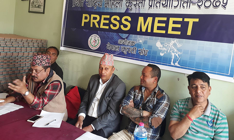 नेपालमा पहिलो पटक पोखरामा महिला राष्ट्रिय कुस्ती प्रतियोगिता हुँदै