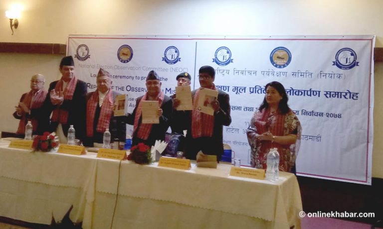 पर्यवेक्षकले देखाए निर्वाचनका ५ कमजोरी