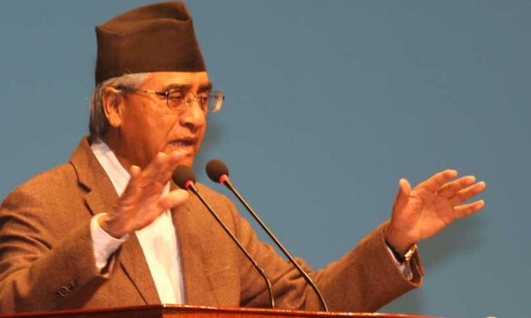 माधव नेपाललाई देउवाको जवाफः प्रधानमन्त्रीलाई खुसी पार्न खोज्नुभो, ठीकै छ !