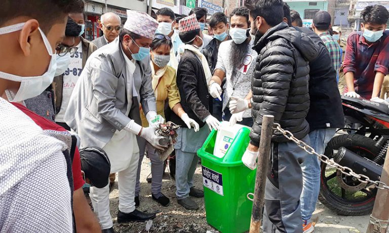 विराटनगरलाई क्लिन सिटी बनाउने अभियान सुरु