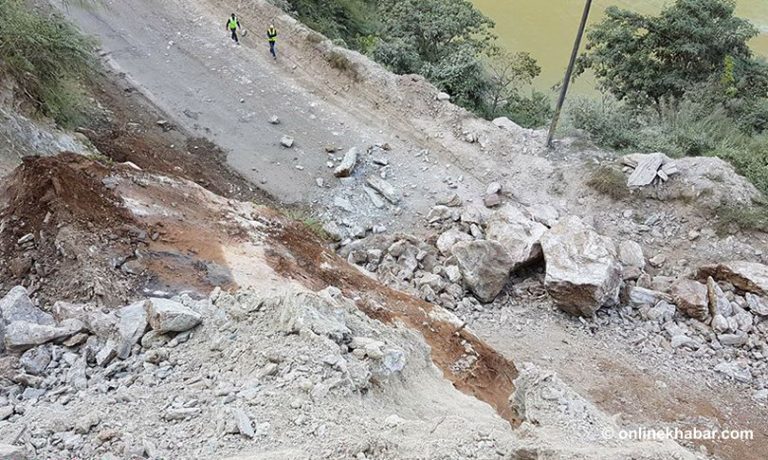 नारायणगढ-मुग्लिन सडकखण्डमा ‘ब्लाष्टिङ’ को प्रस्ताव