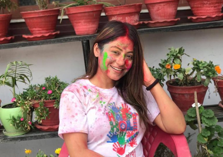 तीन वर्षपछि होली मनाइन् श्वेताले