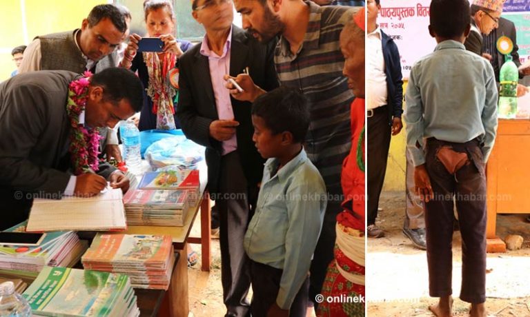 यस्तो छ विद्यार्थी भर्ना अभियान : अगाडि मन्त्री, पछाडि पाइन्टमा भ्वाङ