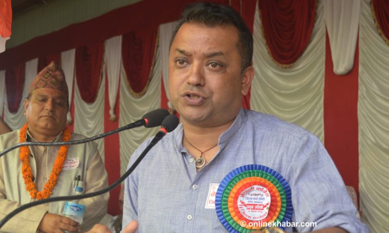 गगन थापाले भने : अदृश्य शक्तिले एमाले-माओवादी एकता भाँड्न खोज्यो भन्नु लज्जास्पद