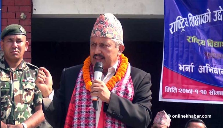 पाँच महिनाभित्र अनिवार्य शिक्षा ऐनः मन्त्री पोखरेल