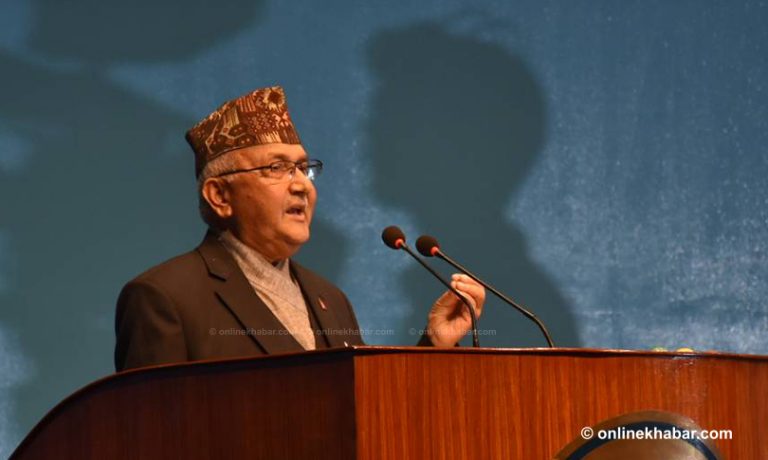 भारत भ्रमणमा देशको शिर निहुरिने कुनै काम गर्दिनँः प्रधानमन्त्री