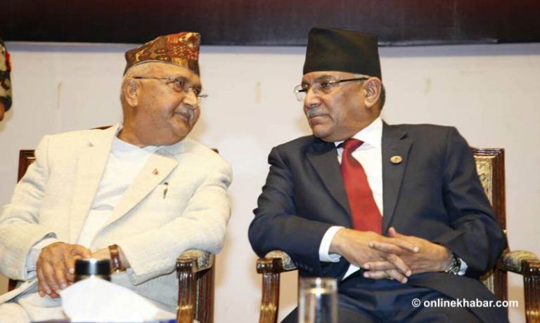महाधिवेशनमा भाग लिन अोली र प्रचण्ड पनि निर्वाचित भएर अाउनुपर्ने