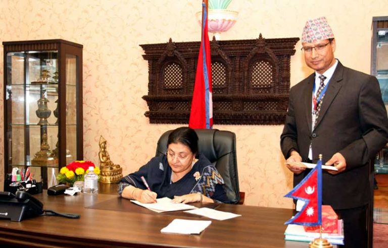 प्रतिस्थापन विधेयक ल्याउन नसकेपछि अध्यादेश