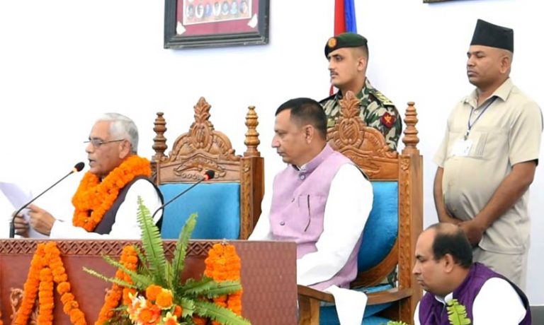 प्रदेश २ को नीति तथा कार्यक्रम : स्रोतसाधन अभावमा जनअपेक्षाअनुसार काम गर्न सकिएन