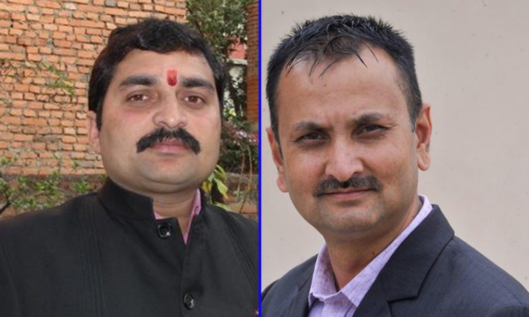विष्ट र अहिराजलाई राष्ट्रिय पत्रकारिता पुरस्कार