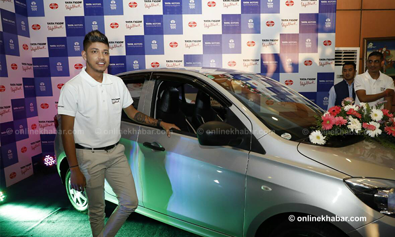 सन्दीपले पाए २५ लाखको कार [तस्वीरसहित]