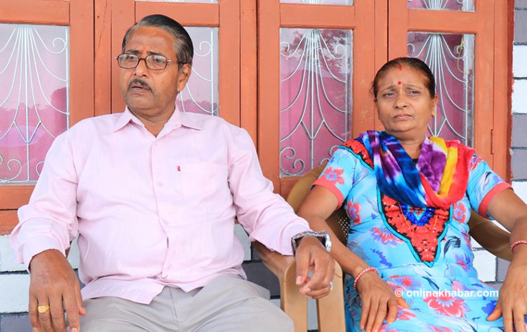 सन्दीपले खेलेको हेर्न बाबु र दाइ पुगेका थिए दिल्ली
