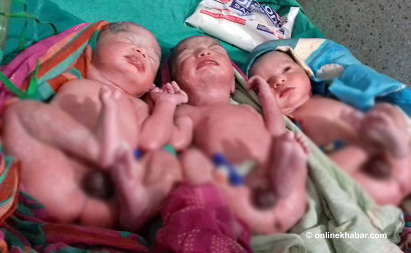 पर्साकी सवरुन खातुनले जन्माइन् तिम्ल्याहा शिशु