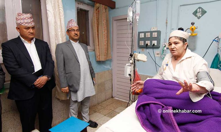 कानुनमन्त्रीको पत्रपछि गंगामायाको अनसन स्थगित