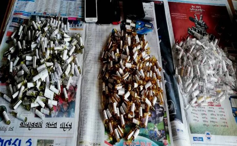 प्रतिबन्धित लागूऔषधसहित तीन जना पक्राउ