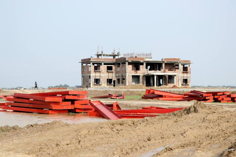 बुधनगरको आइसीपी निर्माण सुस्त