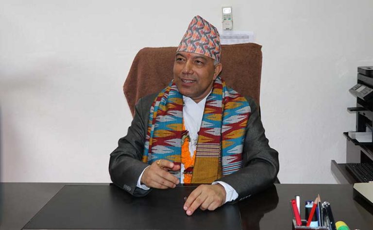 पुनर्निर्माणको काम निर्धारित समयमै सम्पन्न गर्छुः सीइओ ज्ञवाली 